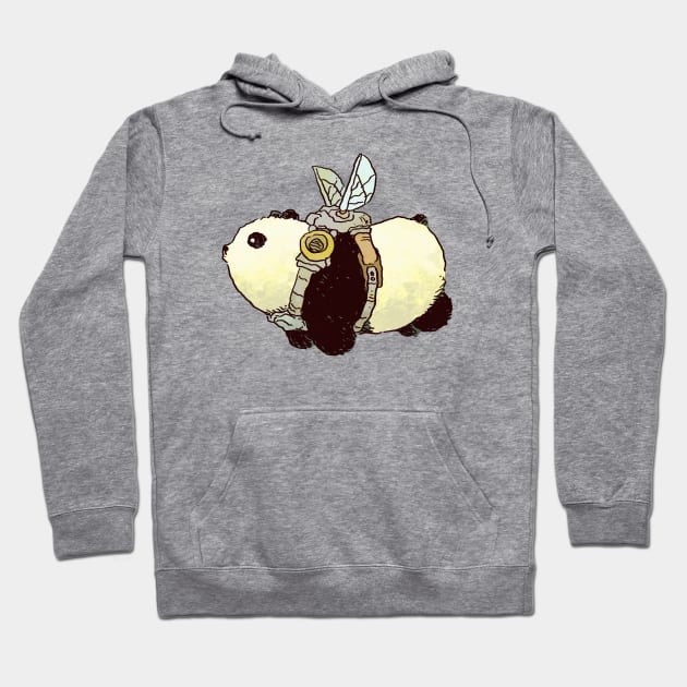 Bumble Panda. Hoodie by jesse.lonergan